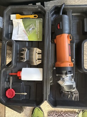 Amywms Clippers for Goats, Sheep, Alpacas, Llamas and Thick Electric Wool Shears