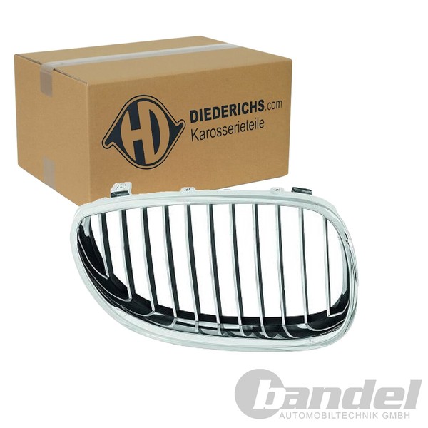 Diederichs KÜHlergrill Niere Chrom/Schwarz Links Passend FüR BMW 5Er | 1224145-image