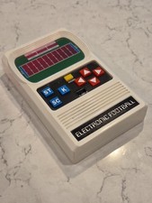 Retro Mattel Electronic Football Handheld Game Lights Sound TESTED WORKS 2014