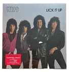 Kiss Lick It Up Sealed 3-LP 2023 Box Set Picture Disc Silver Foil Deluxe Edition