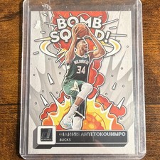 Panini Donruss 2022-23 Giannis Antetokounmpo Bomb Squad Insert #5 Bucks