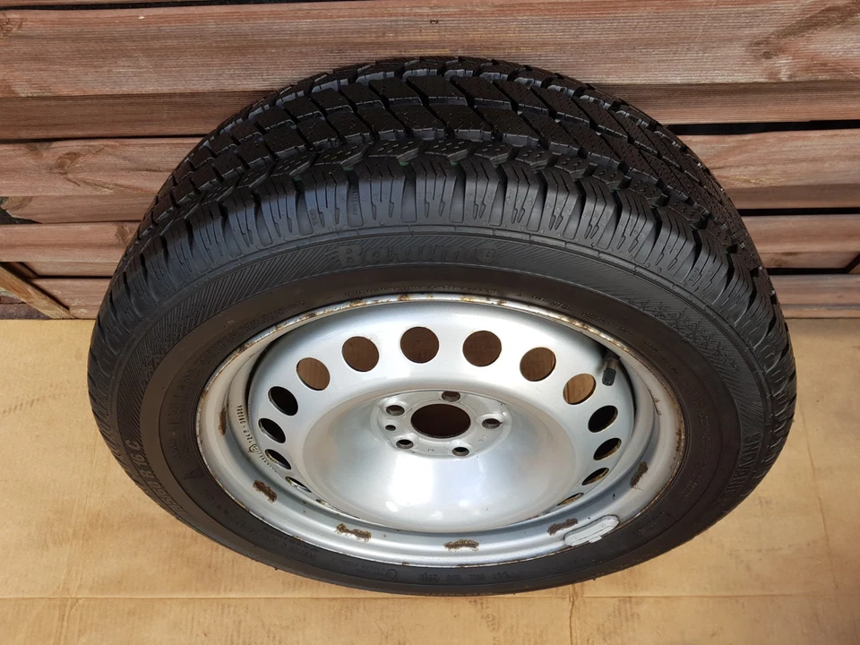 Winterräder Winterreifen Fiat Transporter Doblo II Cargo 195/60 R16C 99T Barum 8 - Bild 2 von 4