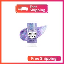 DAGEDA Purple Body Glitter Stick, Hair Sparkly Face Glitter Makeup