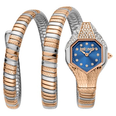 Just Cavalli Uhr JC1L193M0065 Damen Quarz Stahlband Stahl Neu