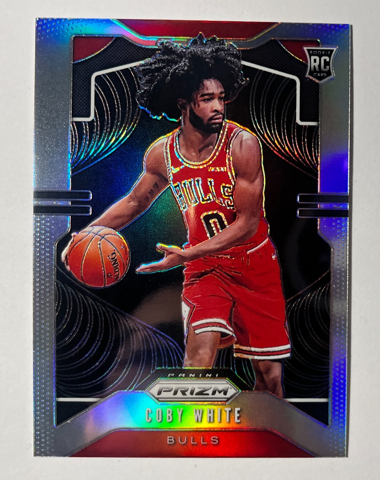 2019-20 Prizm Coby White #253 Silver Rookie