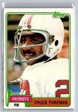 Chuck Foreman 1981 Topps #119