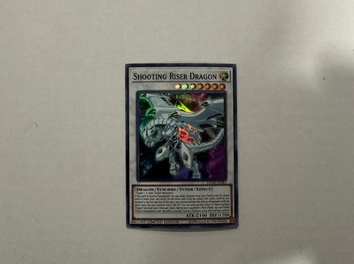 Yugioh Shooting Riser Dragon DANE-ENSE3 Super Rare Limited Edition NM