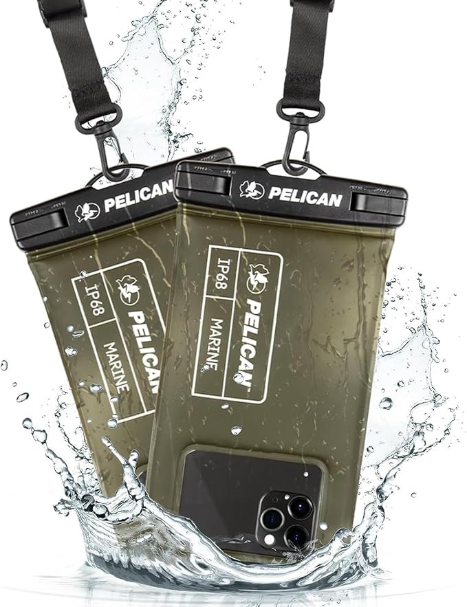 Pelican Marine IP68 Waterproof Dry Bag 5L Roll Top Waterproof Phone Case/Pouch D