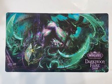 World of Warcraft TCG Playmat Darkmoon Faire 2009 Illidan Stormrage Promo