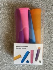 Silicone Push Up Ice Pop Moulds X4