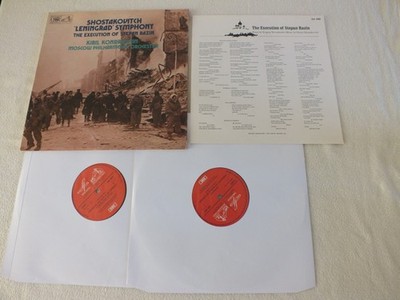 SLS 5109 SHOSTAKOVICH - LENINGRAD SYMPHONY Kondrashin MPO EX+ NM