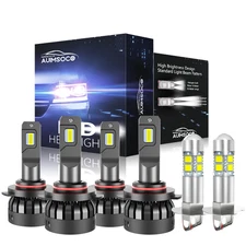 For Lexus  SC300 SC400 1994-2000 LED Headlight High Low Beam Fog Light Bulb Kit