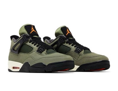 Size 7 - Undefeated x Air Jordan 4 Retro 2025 Green for sale