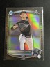 2025 Bowman Chrome Thomas White Reptilian Refractor Card