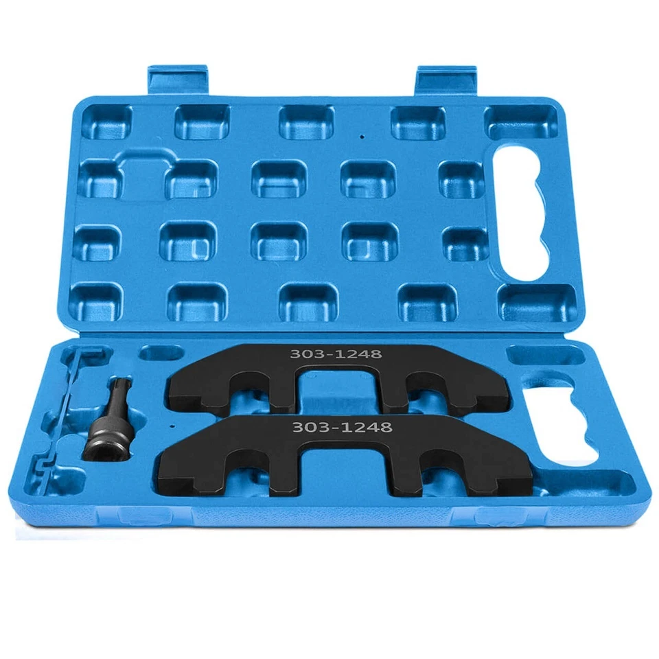Herramienta de sujeción del árbol de levas para Ford 3,5 L 3,7 L 4 V6 V alineación de distribución 303-1248 303-1530 Foto 4 de 4