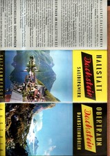 (a40)   Hallstatt Prospekt Faltblatt