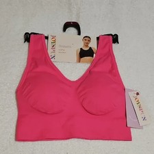 Joyspun Women s Pink Seamless Wirefree Bra, Size Small New