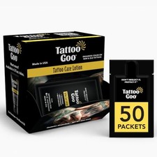 Tattoo Goo Tattoo Care Lotion, 50 Pk Travel Size, Soothes Itch  Irritation, ...
