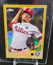 2015 Topps Chrome #92 Ken Giles Gold Refractor 11/50 Philadelphia Phillies