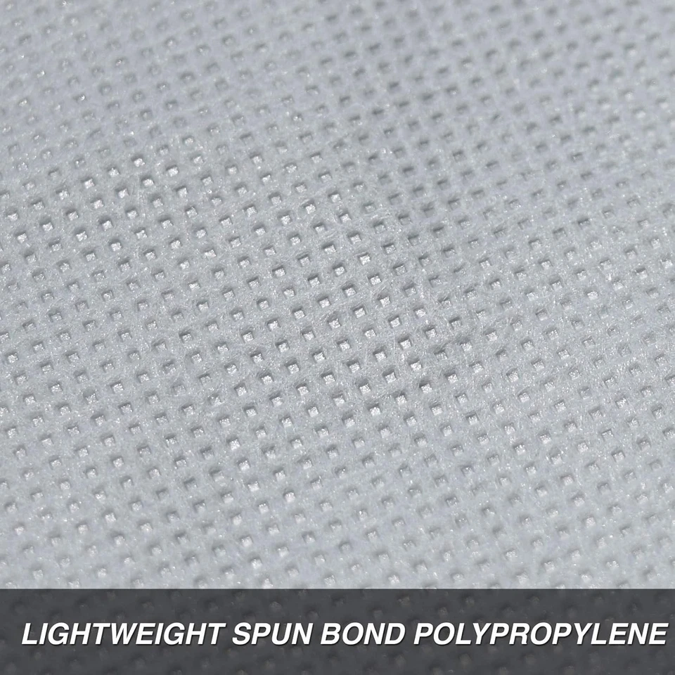 Cubierta de coche Budge Lite a prueba de suciedad, tamaño 3: se adapta a coches de hasta 16'8", gris Foto 4 de 4