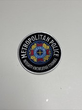 METROPOLITAN POLICE SHOULDER PATCH Very Well Made!