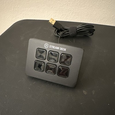 Elgato Stream Deck Mini 6-Button Keypad Controller  Model 20GAI9901