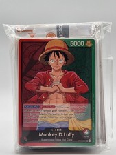 One Piece TCG Monkey D. Luffy OP-01 Red/Green GameStop Demo Deck (Errata) NEW