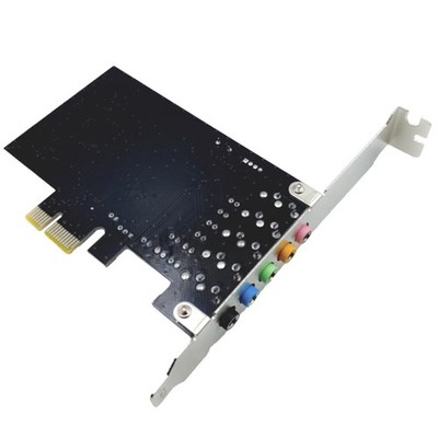 PCI--E 5.1 Sound Card Computer PCIE 5.1 Channel 3D Audio 6 Kanäle 3D--Spiele _YQ