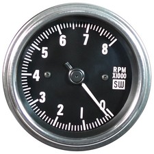 Stewart Warner Deluxe Series Tachometer 82181 Stewart Warner Deluxe Series Tachometer 82181