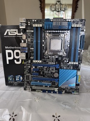 ASUS P9X79 Motherboard Combo Intel Xeon E54650 16GB Corsair Vengeance RAM Cooler