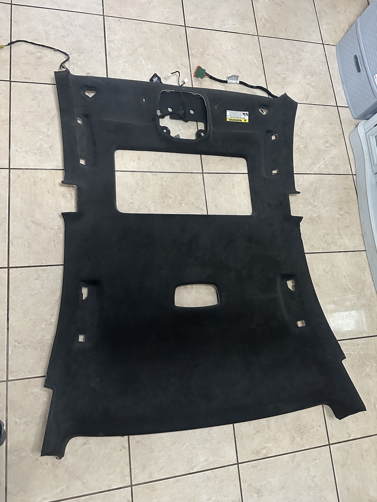 2014-2017 Maserati Ghibli Headliner Black 06700196180