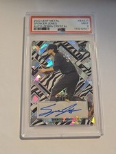 2022 Leaf Metal Spencer Jones Auto-Zebra Crystal #BASJ1  2/5