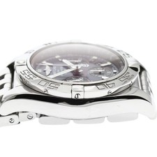 BREITLING Chronomat 44 AB0110 Chronograph black Dial Automatic Men's_950183 7