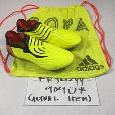  270 Mens Size 7 Adidas Copa Sense FG Soccer Cleats GW3609 Neon Yellow