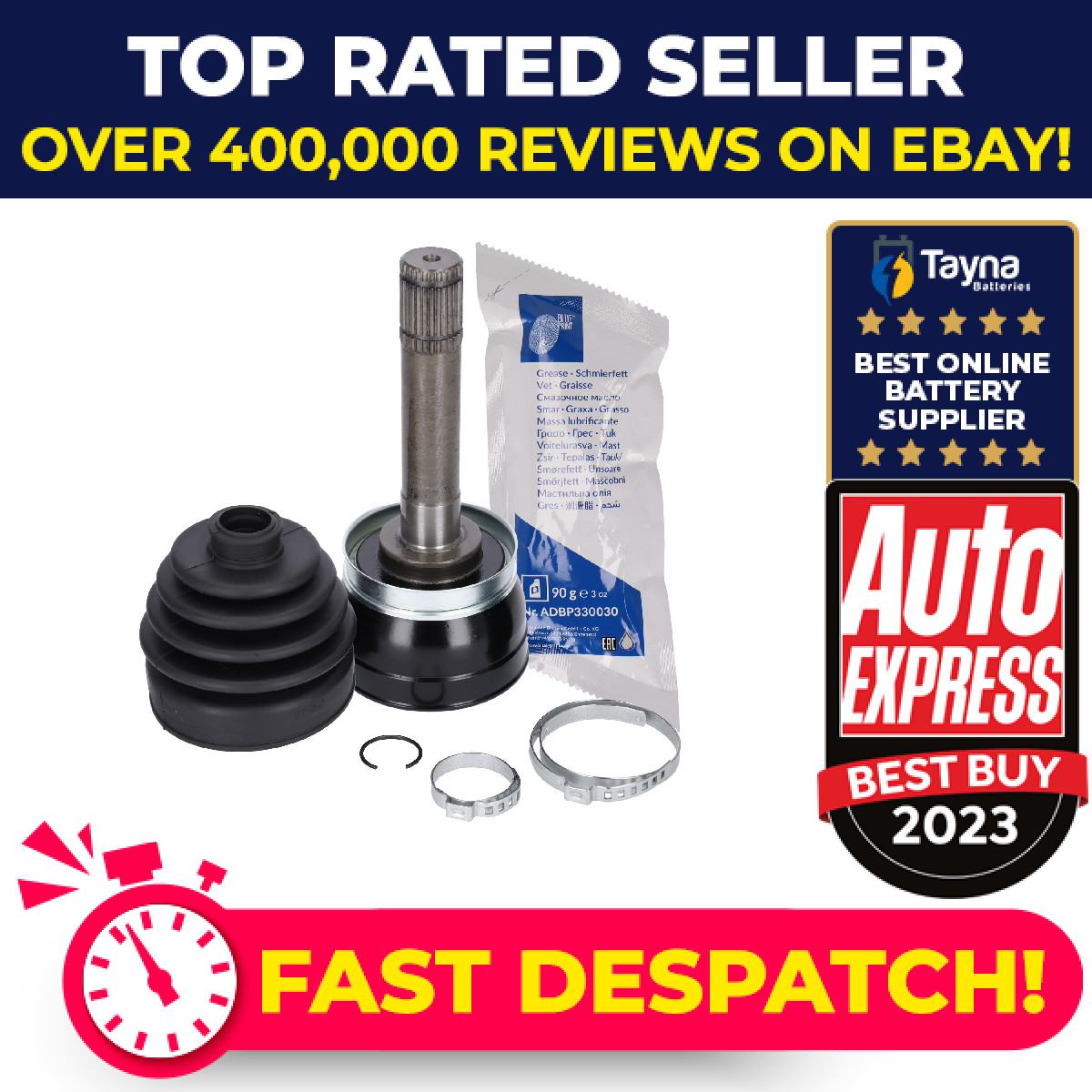 CV Joint fits NISSAN NP300 D22 2.5D Front Outer 2008 on YD25DDTi C.V. Driveshaft