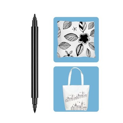 Stoff-Farbmarker, Leinentaschen, permanenter Stift für Kleidung, T-Shirt,