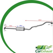 Mittelschalldämpfer für NISSAN ALMERA TINO (V10) 1.8 16V Auspuff