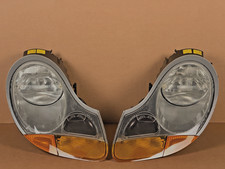 Mint 1997-2004 Porsche 911 Boxster 996 Leftright Halogen Headlight Pair Oem
