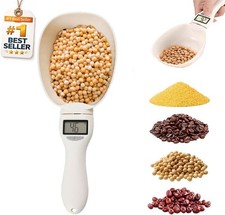 Digital Measuring Spoon Scale LCD Kitchen Food Scoop Gram Weight Coffee Pet Food