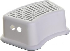 Step Stool Kids Non-Slip Base  Contoured Design Toilet Potty Training  Sink