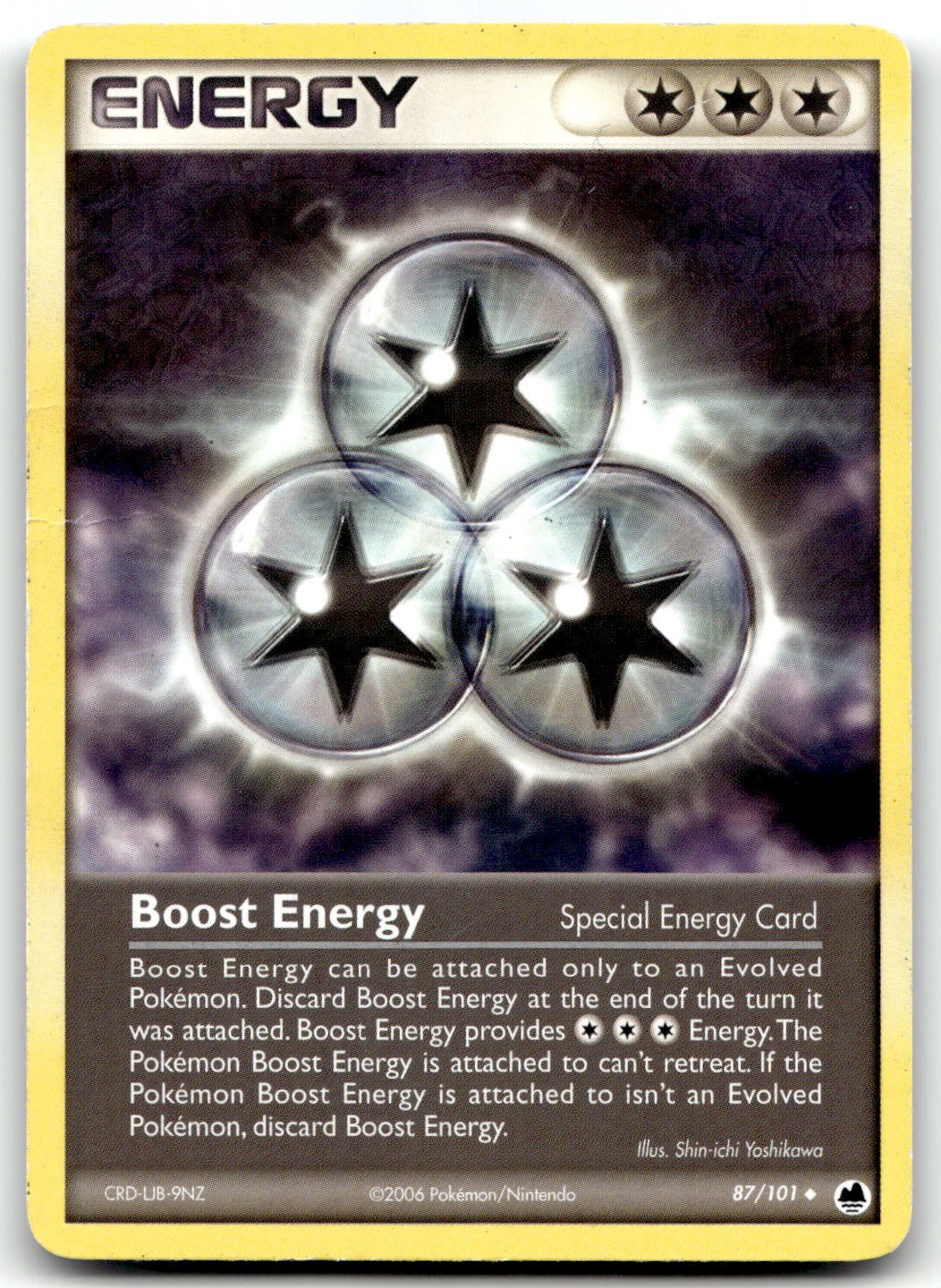 Boost Energy 87/101 Dragon Frontiers Uncommon Normal Pokemon TCG MP