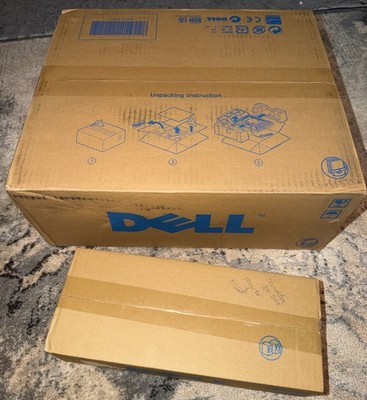 New In Box Dell E196FP LCD Flat Panel Monitor W/ AS501PA Speaker System