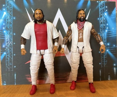 WWE Mattel Elite The Usos Wrestling Figuren Jey Uso Jimmy Uso Bloodline OTC
