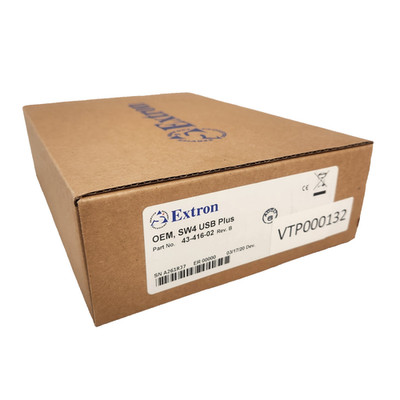 Extron SW4 USB PLUS 43-416-02 USB Switcher | New in Box
