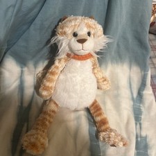 Ginger The Cat By Jomanda Super Soft Teddy- Cute Plush Kitty Cat with Scarf