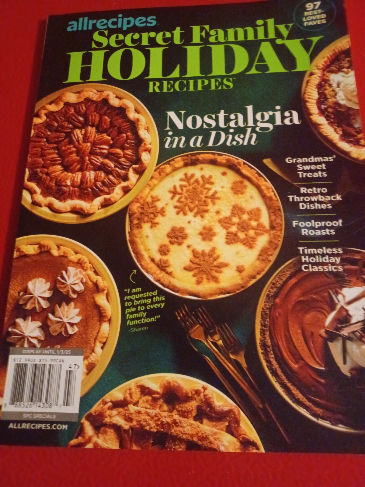 AllRecipes Magazine - Secret Family Recipes 2024- Nostalgia In A Dish - 97 Faves