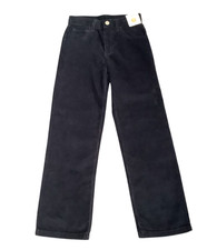 Gymboree Snow Chillin Corduroy Boys 10 Slim Black Pants NWT