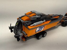 Lego 60085 City Racing 4x4 Truck with Power Boat w Manual 100% Complete Preowned