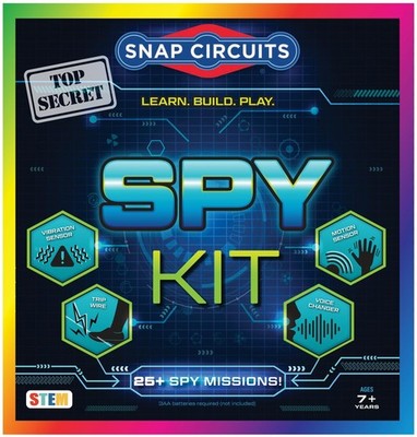Snap Circuits Spy Kit MINT Elektronik Lernset für Kinder Zum Selbermachen Projekte Alter