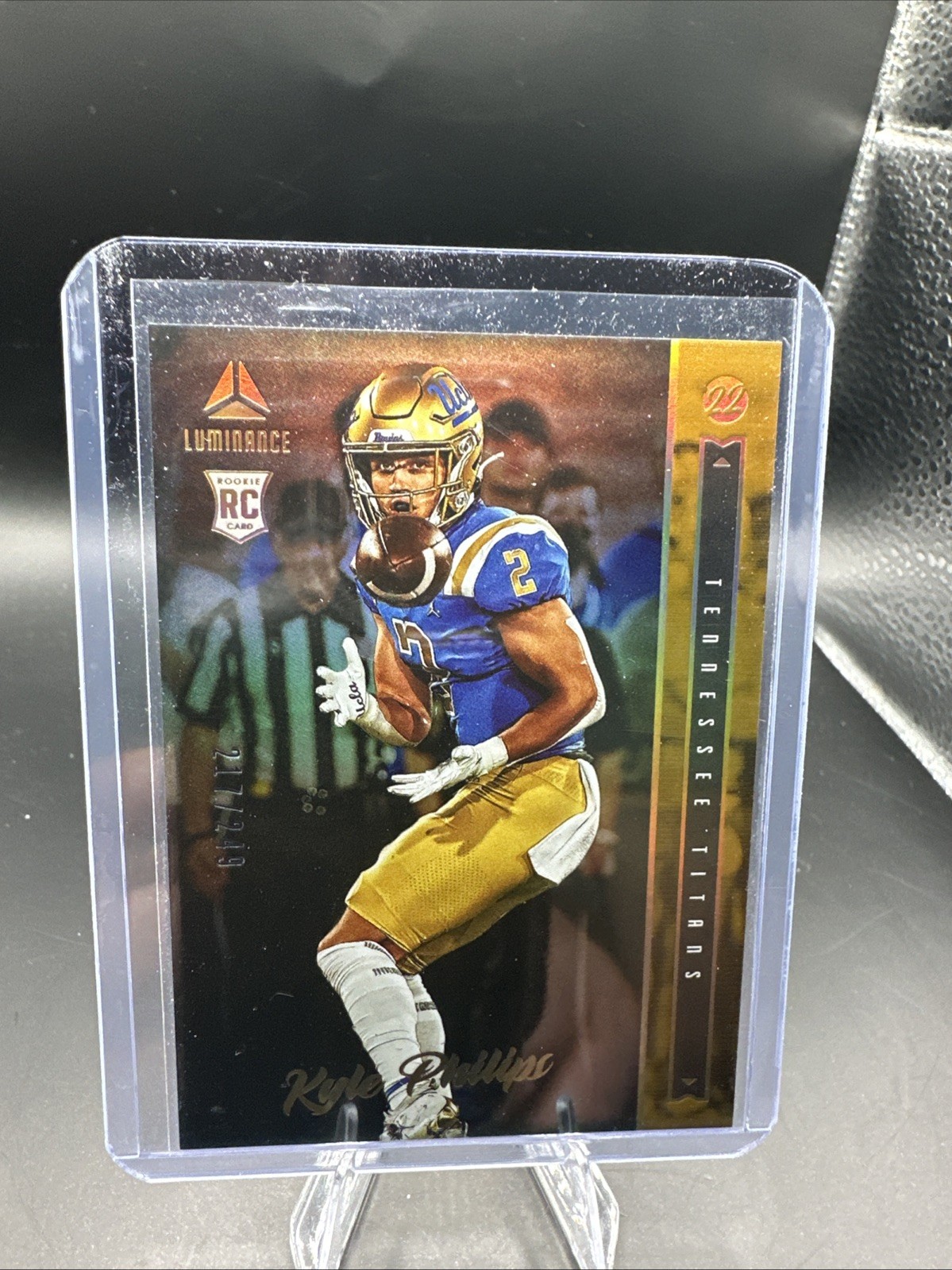 2022 Panini Luminance - Rookie Kyle Philips #122 Gold /249 (RC)